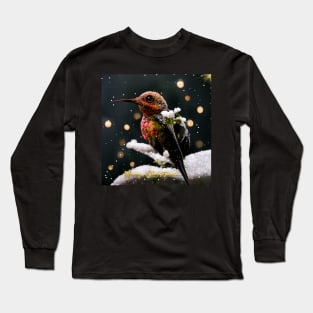 Golden Christmas - beautiful Xmas theme Long Sleeve T-Shirt